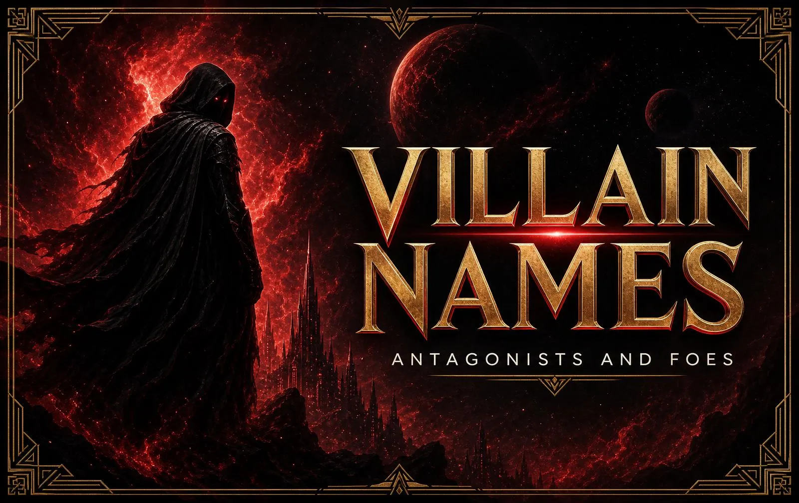 Characters naming guide — Star Wars Villain Names: 200+ Dark Side, Imperial & Criminal Name Ideas Star Wars Villain Names: 200+ Dark Side, Imperial & Criminal Name Ideas — Discover the naming secrets behind the galaxy's greatest villains