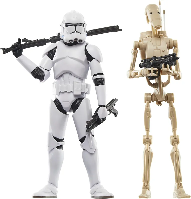 Star Wars Phase II Clone Trooper & Battle Droid 2-Pack (Amazon Exclusive)