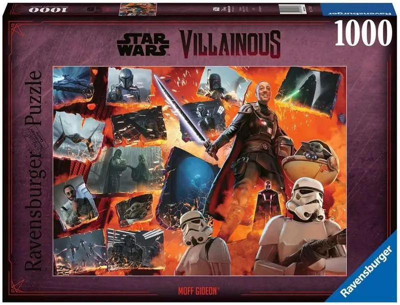 Ravensburger Star Wars Villainous: Moff Gideon 1000-pc Puzzle