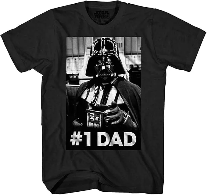 Darth Vader Number 1 Dad Father's Day Tee