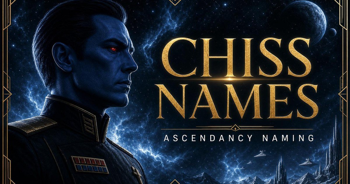 Chiss Name Generator: Master Grand Admiral Thrawn-Style Names