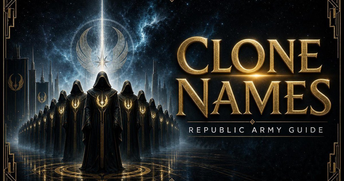 Clone Trooper Names [2026] — 200+ Names, CT Numbers & Generator