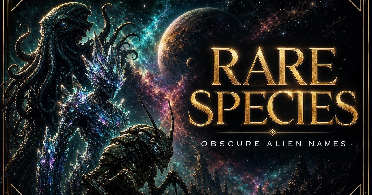 Rare Star Wars Species Names: Hutt, Rodian, Ewok, Mon Calamari, Cathar & Mirialan Guide