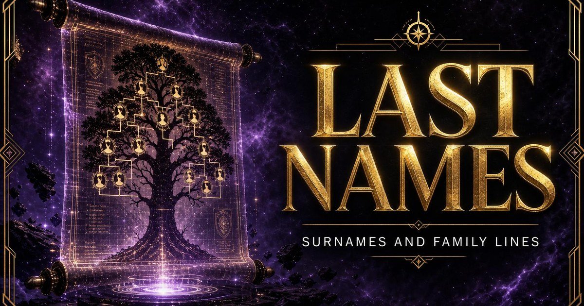 Star Wars Last Names: 200+ Surnames by Faction, Species & Era