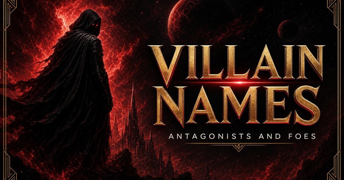 Star Wars Villain Names: 200+ Dark Side, Imperial & Criminal Name Ideas
