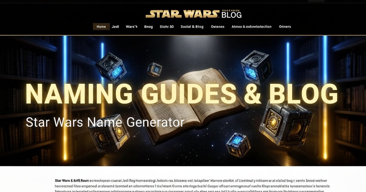 Star Wars Name Generator vs ChatGPT for Naming Characters: Which Wins in 2026?
